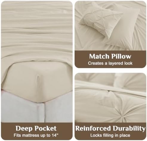 JOLLYVOGUE Full Size Comforter Sets 7 Pieces - Image 5