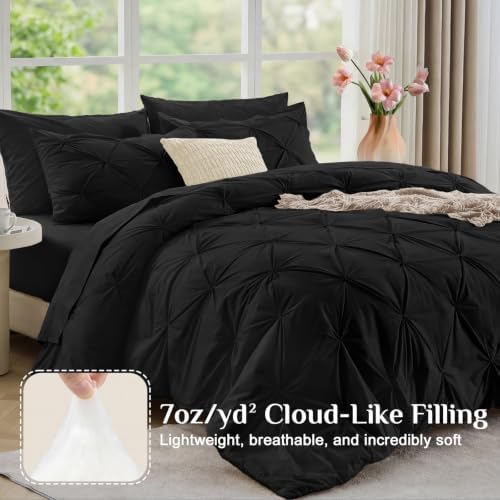 JOLLYVOGUE King Size Comforter Set 7 Pieces - Image 2
