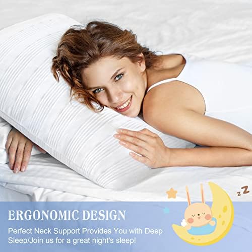 Meoflaw Cooling Pillows for Sleeping King Size, Shredded Memory Foam Bed Pillow - Image 6