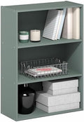 Furinno PASIR Book Shelf, 3-Tier Bookshelf, Storage Shelves Bookcase, 9.7 x by Furinno-FitsYourSpaceFitsYourBudget