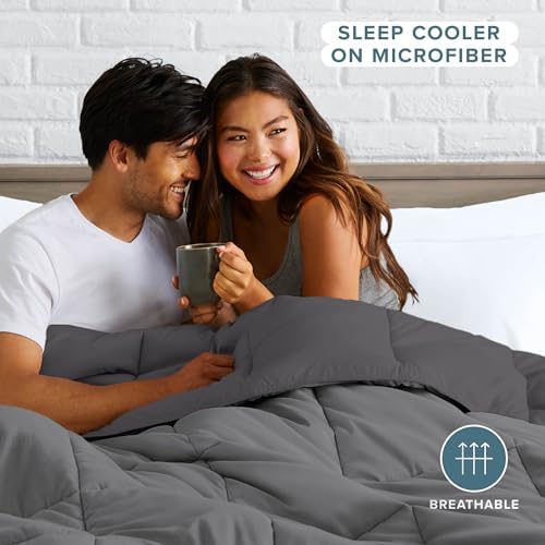Bare Home Reversible Comforter - Image 5
