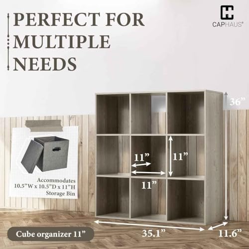 CAPHAUS Sturdy Room 11-Inch Cube Storage Organizer Shelf, - Image 3