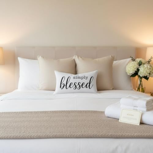 12x20 Throw Pillow Cover Simply Blessed - Image 7