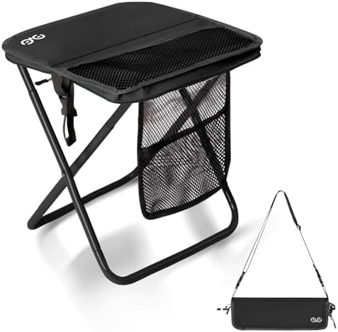 CAMDOOR Portable Folding Stool 16 Inch Collapsible Stool by CAMDOOR