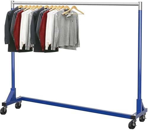 Simple Houseware Industrial Grade Z-Base Garment Rack by SimpleHouseware