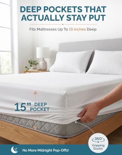 Casa Platino Cal King Sheets Set –100% Cotton Cal King Sheets - Image 5