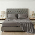 Lane Linen Split King Sheets 100% Egyptian Cotton Sateen by LaneLinen