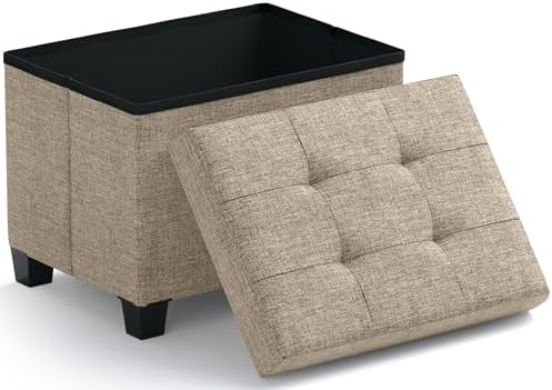 Ornavo Home Small Rectangle Storage Ottoman by OrnavoHome