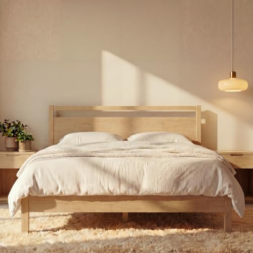 Signature Wood Platform Bed Frame by LIFEMENT