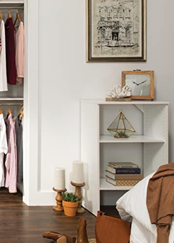 ClosetMaid SuiteSymphony Wood Shelf Unit, 2 Shelves, Adjustable, - Image 2