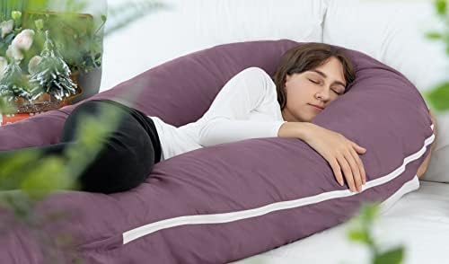 Pregnancy Pillow, Cooling Silky Pregnancy Pillows - Image 3