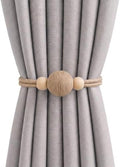 2 Pack Magnetic Curtain Tiebacks, Minimalist Curtain Holdbacks by Unknown