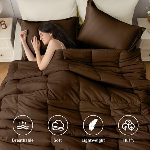 JOLLYVOGUE Oversized Queen Comforter Set, Ultra-Soft Bed in a Bag 7 Pieces - Image 2