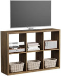6 Cube Storage Organizer, 2x3 Cube Bookshelf, Cubby Storage Shelf, Wooden by JPIZISO