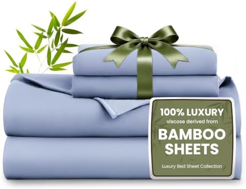 Love's cabin 100% Rayon Derived from Bamboo, Twin XL Sheet Set, 3 Pieces by Lovescabin