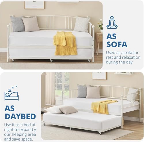 GarveeLife Full Size Folding Daybed - Image 4