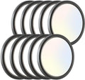zemty 12Pack LED Flush Mount Ceiling Lights, 6.5 Inch 12W 1200lm Lighting by ZemtyCeilinglight