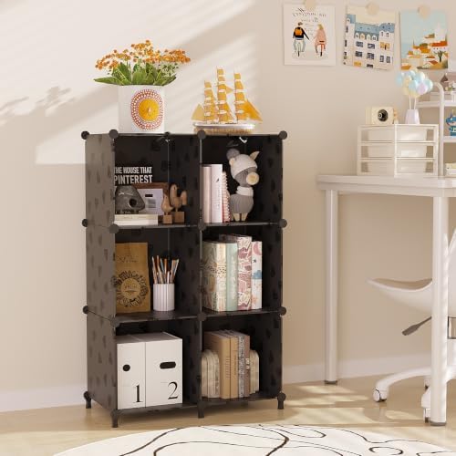 UNKU 6 Cube Storage Organizer, Closet Organizer Storage Shelves - Image 4