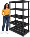 Plastic Storage Shelves, Heavy Duty Shelving Units by Unknown