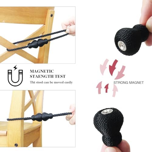 Magnetic Curtain Tiebacks Decorative Curtain Holders - Image 3