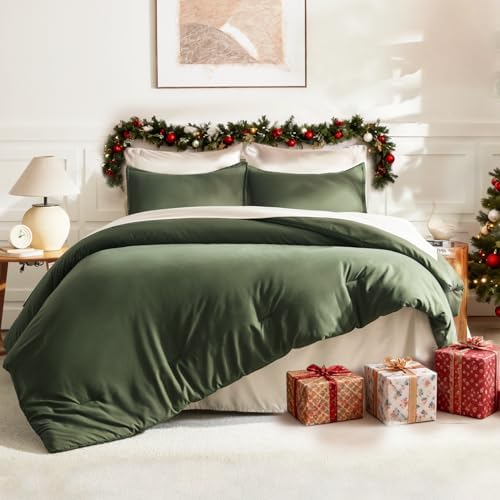 Litanika Queen Comforter Set, 3 Pieces Lightweight Solid Bed Set - Image 6