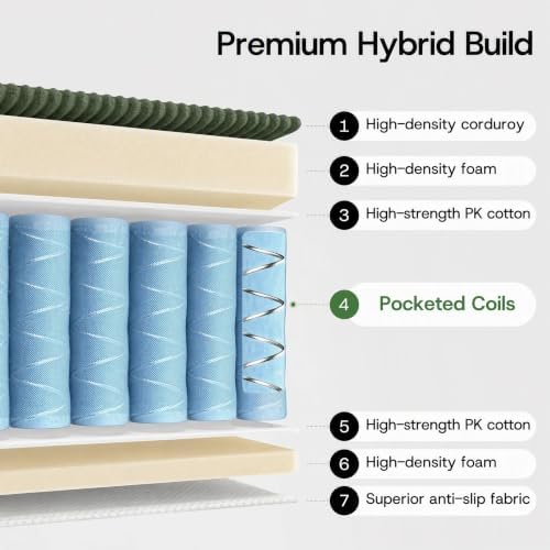 Folding Sofa Bed Convertible 4 in 1 Sleeper Chair Green Full XL - Image 3