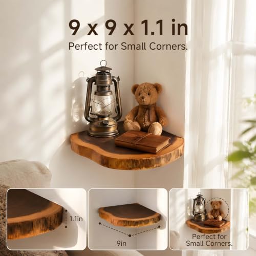 8.5 Inch Corner Floating Shelves - Image 3