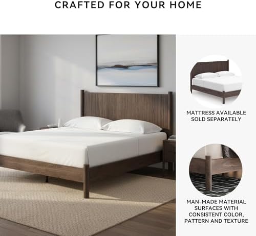 Signature Design by Ashley King Size Platform Bed Frame - Image 4