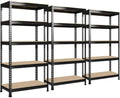 PrimeZone 5-Tier Garage Storage Shelves, Adjustable Metal Shelving by PrimeZone