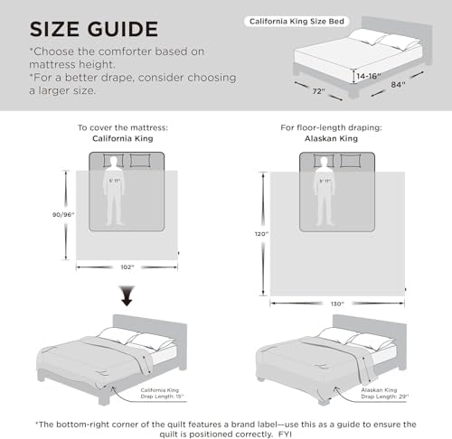 Bedsure Alaskan King Comforter Duvet Insert - Image 2