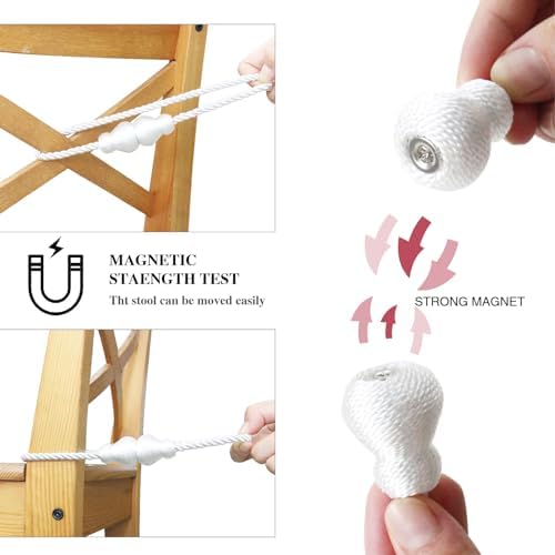 Magnetic Curtain Tiebacks Decorative Curtain Holders - Image 3