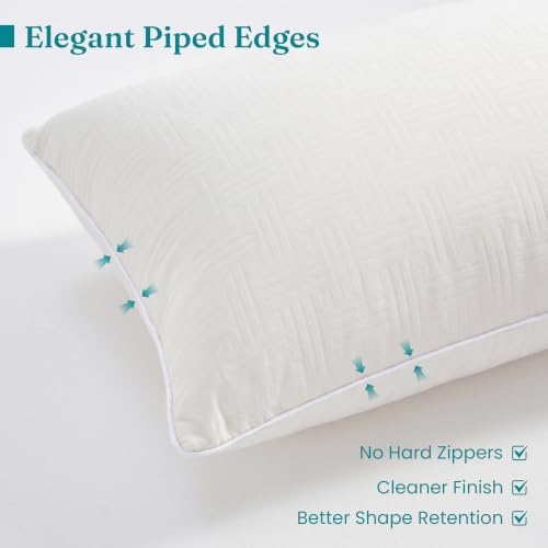 Oubonun Throw Pillow Inserts 20x20 Set of 2, Decorative Throw Pillows - Image 5