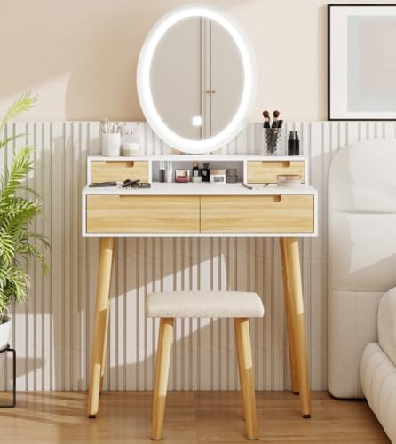 YOURLITE Small Makeup Vanity Desk by YOURLITE
