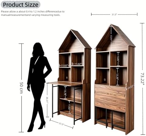 Modern White Arched Bookshelf - Image 3