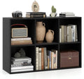 Giantex 6-Cube Bookcase, 3-Tier Cubby Bookshelf, Horizontal Vertical Display by Giantex