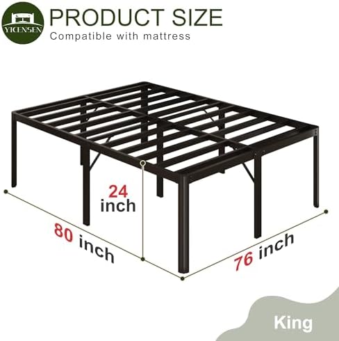 24 Inch High King Bed Frame - Image 3