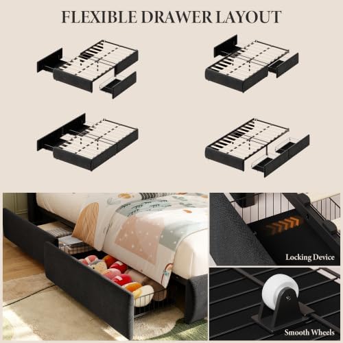 Garvee Twin Size Bed Frame - Image 7