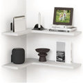 Floating Corner Shelves for Wall, Corner Wall Mounted Shelf for Home Décor by Unknown