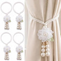 Adjustable Curtain Tiebacks， 4pcs Hand-Woven Rope by TAMHOO