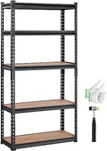 VEVOR Storage Shelves 5-Tier Adjustable 2000 lbs 30"x12"x60" Shelving Unit by VEVOR