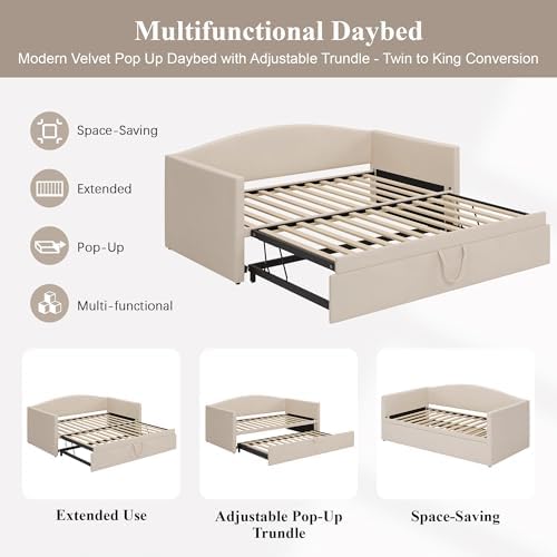 SOFTSEA Twin Upholstered Daybed - Image 4