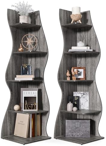 LITTLE TREE 70-Inch Corner Shelf by LITTLETREE