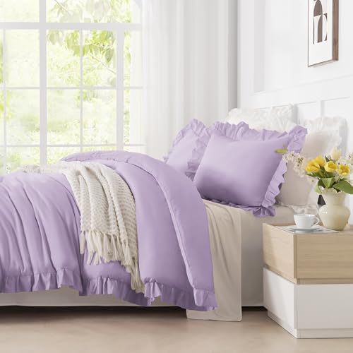 Andency Lavender Comforter Set Full Size - Image 6