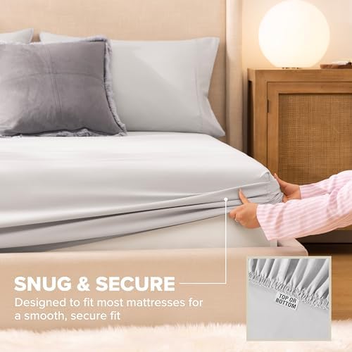 UGG Hedi Full Sheet Set, Luxury Cooling Sheets - Image 4