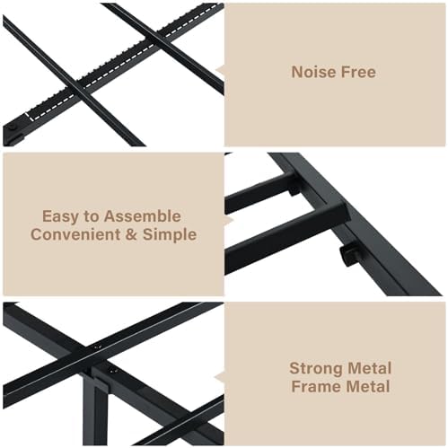 IMMERSTABLE Full Metal Bed Frame - Image 6
