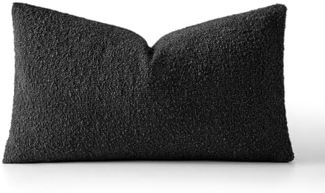 MIULEE Textured Boucle Lumbar Pillow Cover - Image 6