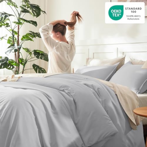 Litanika Light Grey Super King Comforter Set - Image 4