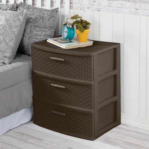 Sterilite Wide 3-Drawer Storage Unit - Image 5