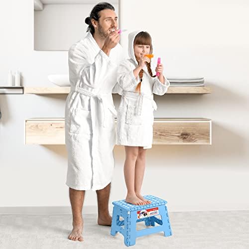9 Inch Folding Step Stool for Kids and Adults, Holds 300 lb - Image 2