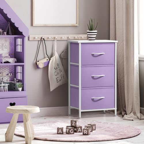 Sorbus Nightstand with 3 Drawers - Image 6